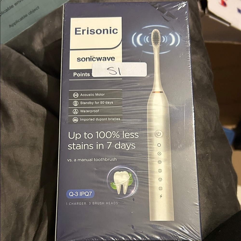 Sonicwave Electric Toothbrush - White